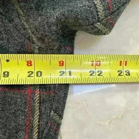 VINTAGE PENDLETON 100% VIRGIN WOOL LODGE BUTTON UP SHIRT SIZE MEDIUM PLAID - Picture 7 of 9